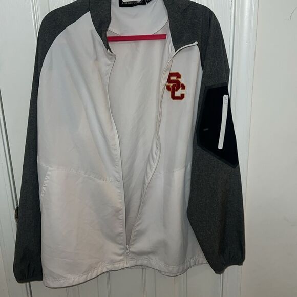South Carolina Gray White Zip-Up Jacket - Picture 7 of 7